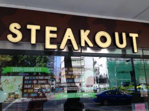 steak out